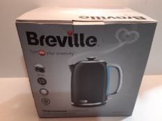 RRP £31.00 Breville Impressions Electric Kettle, 1.7 Litre, 3 KW Fast Boil, Black [VKJ755]