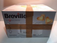 RRP £34.99 Breville VTT470 Impressions 4-Slice Toaster with High-Lift and Wide Slots