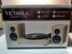 RRP £159.00 Victrola Hampton Record Player with 3-Speed Turntable