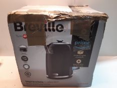 RRP £31.00 Breville Impressions Electric Kettle, 1.7 Litre, 3 KW Fast Boil, Black [VKJ755]