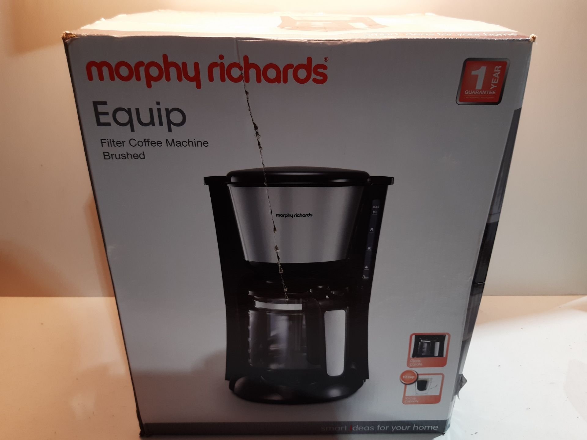 RRP £28.49 Morphy Richards 162501 Equip Filter Coffe Machine Pour