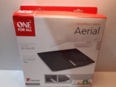 RRP £47.49 One For All Amplified Indoor Digital TV Aerial SV9495