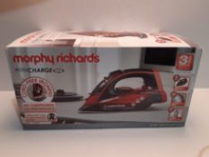 RRP £40.99 Morphy Richards 303250 Cordless Steam Iron easyCHARGE 360 Cord-Free