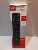 RRP £9.99 One For All Contour TV Universal Remote Control URC1210