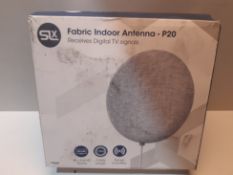 RRP £16.99 Fabric Indoor TV Aerial For Digital Freeview HD