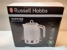 RRP £29.99 Russell Hobbs 24360 Inspire Electric Kettle