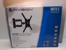 RRP £23.99 Invision TV Wall Bracket Mount for 24-55 Inch Screens