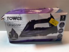 RRP £28.94 Tower T22008 CeraGlide 2-in-1 Cord or Cordless Steam