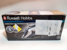 RRP £49.99 Russell Hobbs 26020 Cordless One-Temperature Steam Iron