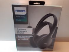 RRP £49.99 Philips SHC5200/05 HiFi Headphones Wireless (Over-Ear