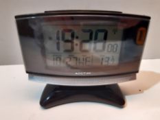 RRP £23.01 Acctim 71207 Acura Smartliteå¨ Radio Controlled Alarm Clock, Black