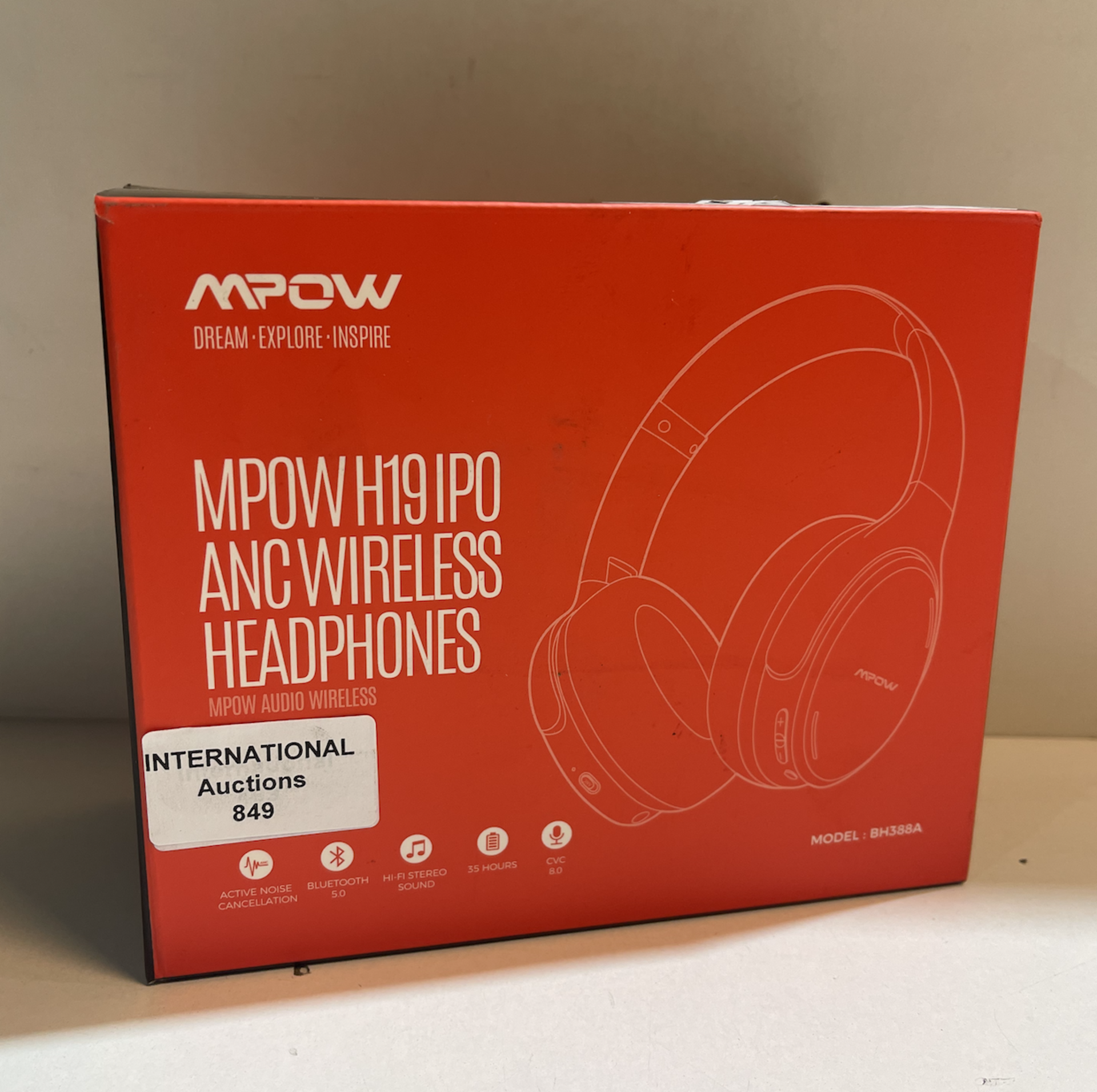 RRP £43.99 Active Noise Cancelling Headphones