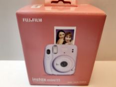 RRP £69.00 instax 16654994 mini 11 Camera, Lilac Purple