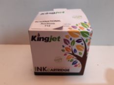 RRP £31.99 Kingjet Remanufactured HP 301XL 301 XL Black Ink Cartridge
