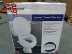 RRP £20.75 Homecraft Savanah Raised Toilet Seat with Lid