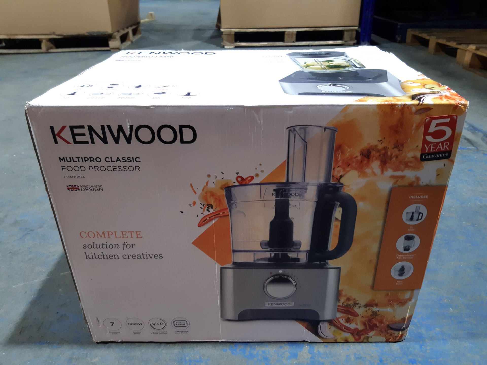 RRP £159.99 Kenwood MultiPro Classic Food Processor