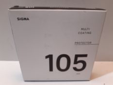 RRP £119.95 Sigma 105 mm Protector , Black,AFK9A0