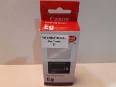 RRP £33.00 Canon FBA_3357B001AA Camera Focusing Screen Eg-s