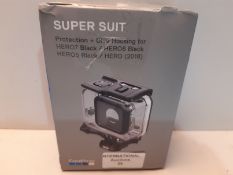 RRP £49.99 GoPro AADIV-001 Super Suit - Protection + Dive Housing for HERO7 Black