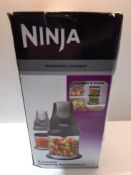 RRP £29.99 Ninja Professional Chopper [NJ1002UKBK] Stackable, 200W, Black