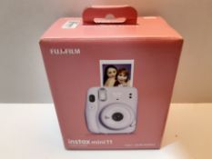 RRP £69.00 instax 16654994 mini 11 Camera, Lilac Purple