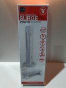 RRP £21.29 Masterplug Srgtow10110 10-Gang Power Tower Surge Protected