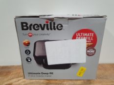 RRP £29.99 Breville Ultimate Deep Fill Toastie Maker;2 Slice Sandwich