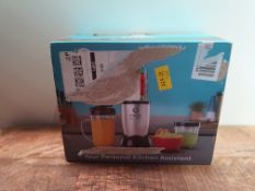RRP £39.99 NUTRiBULLET Magic Bullet Deluxe Blender, Mixer & Food Processor, Silver