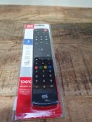 RRP £8.99 One For All URC1240 Contour Universal 4 in 1 Remote Control