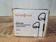 RRP £11.23 Symphonized GTS Bluetooth Wireless in-Ear Noise-isolating Headphones