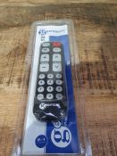 RRP £11.99 Geemarc TV10 Universal Remote Control with 19 programmable Buttons