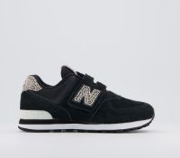 BRAND NEW BOXED New Balance Girl's 574 Sneaker, Black, 9 UK INFANT RRP £20Condition ReportBRAND NEW