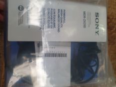 RRP £13.00 Sony MDRZX310L.AE Foldable Headphones - Metallic Blue