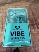 RRP £17.00 Fresh 'n Rebel Earbuds VIBE WIRELESS Peppermint | In-Ear Bluetooth Headphones