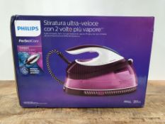 RRP £162.93 Philips PerfectCare Compact Steam Generator Iron with 400g steam Boost