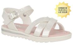 BRAND NEW BOXED Conguitos Girl's Mirror Mule, White, 12.5 US Big Kid RRP £16