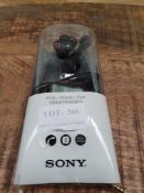 RRP £11.99 Sony MDREX110APB.CE7 Deep Bass Earphones with Smartphone Control and Mic