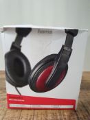 RRP £8.34 Hama 184012 | "Basic4Music" Over-Ear Stereo Headphones | Black