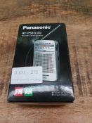 RRP £18.11 Panasonic RF-P50DEG-S silver