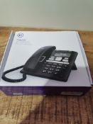 RRP £48.93 BT Paragon 650 Corded Phone with Answering Machine, Black