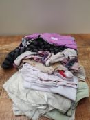 ASSORTED AMOUNT OF WOMENS CLOTHING - IMAGE DEPICTS STOCK