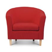 RED TUB CHAIR