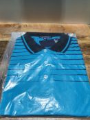 BRAND NEW PREMIER MEN BLUE POLO TOP SIZE 1XL - AU92 Condition ReportBRAND NEW