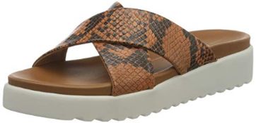 BRAND NEW Buffalo Javia, Women’s Mules, Multicolour (Cognac/Brown 000), 6 UK (39 EU) RRP £