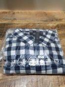 BRAND NEW JACAMO CHECK BLUE/WHITE SHIRT SIZE 1XL - CA616Condition ReportBRAND NEW