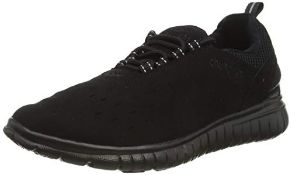 BRAND NEW chung shi Unisex Adult's Dux Trainer Boat Shoes, Black, 4 UK RRP £47 Condition ReportBRAND