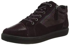 BRAND NEW Hotter Women's Rapid Wide Sneaker, Plum Multi, 7.5 UK RRP £70Condition ReportBRAND NEW