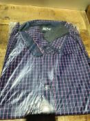 BRAND NEW JACAMO MENS OURPLE/NAVY SHIRT SIZE XL - YU230 Condition ReportBRAND NEW