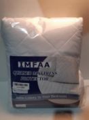 RRP £2.83 IMFAA Quilted Extra Deep Anti Allergy Mattress Protector