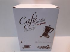RRP £3.06 Vinekraft Moka Pot Espresso Maker Stovetop Coffee Maker - 6 cups/300ml